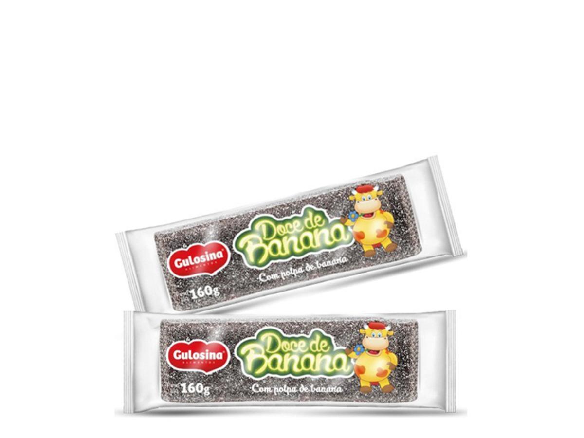 9659 - GULOSINA TABLETE BANANA  1X160GR