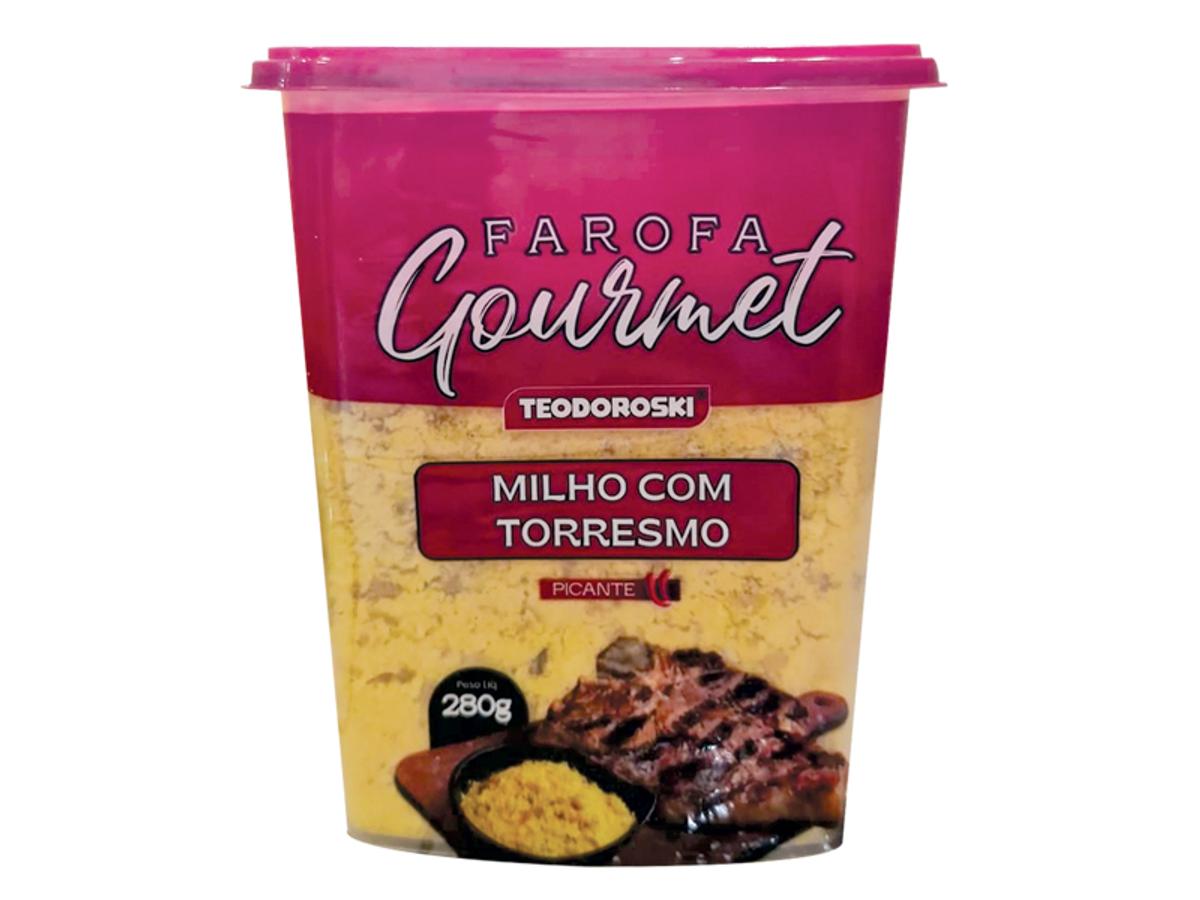 11101 - FAROFA GOURMET MILHO COM TORRESMO PICANTE 1X300GR
