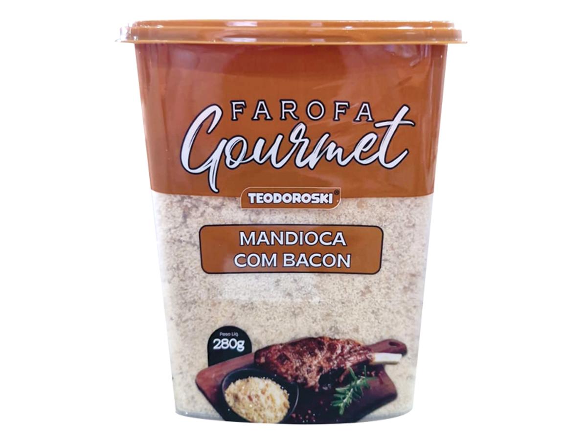 11105 - FAROFA GOURMET MANDIOCA COM BACON 1X280GR