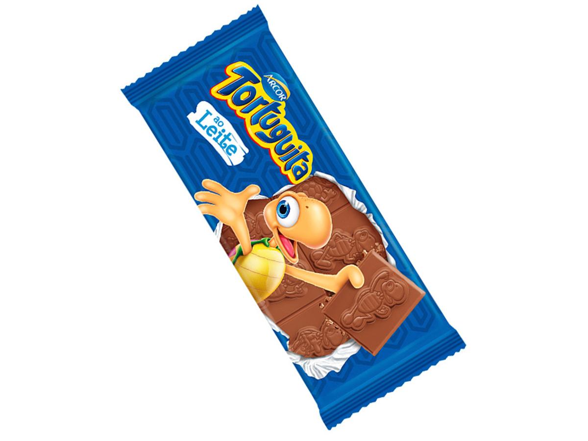10358-TABLETE ARCOR TORTUGUITA AO LEITE 100GR 1X100GR