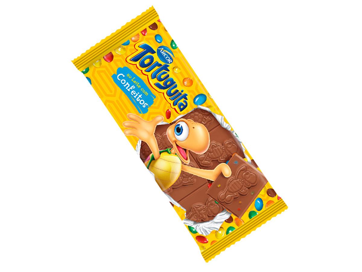 10359-TABLETE ARCOR TORTUGUITA CONFEITOS 100GR 1X100GR