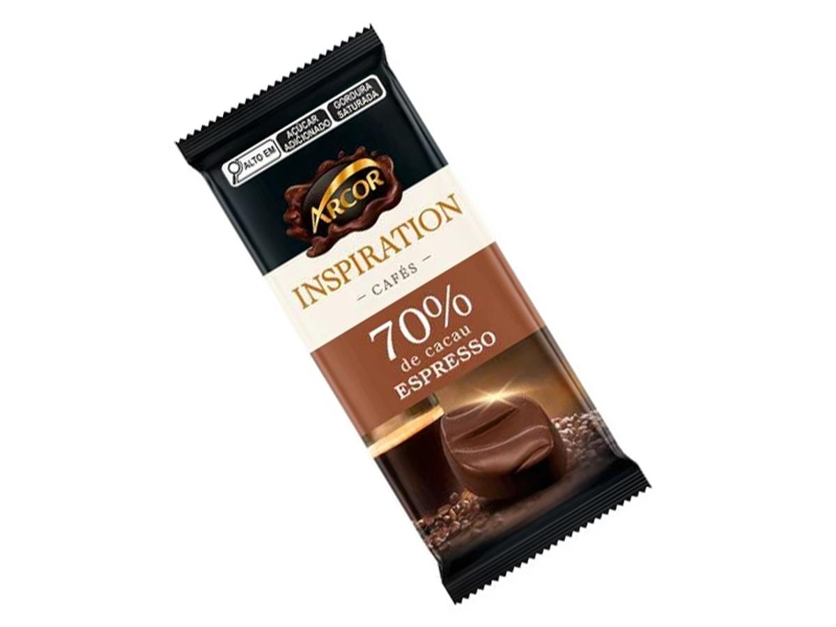 11060 - TABLETE ARCOR 70% INSPIRATION EXPRESSO 80GR 1X80GR