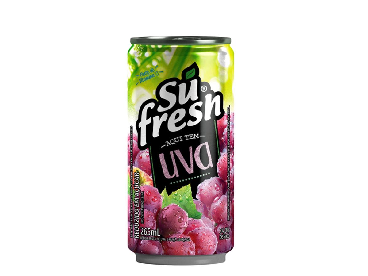 11433 - SUFRESH BEBIDA UN 265ML UVA (LATA) 1X265ML
