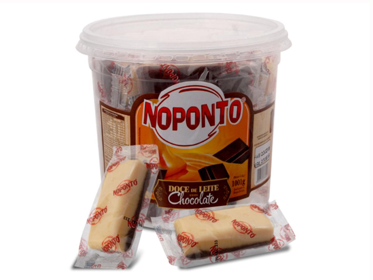 9490-POTE NOPONTO DOCE DE LEITE C/ CHOCOLATE 1X20X50GR