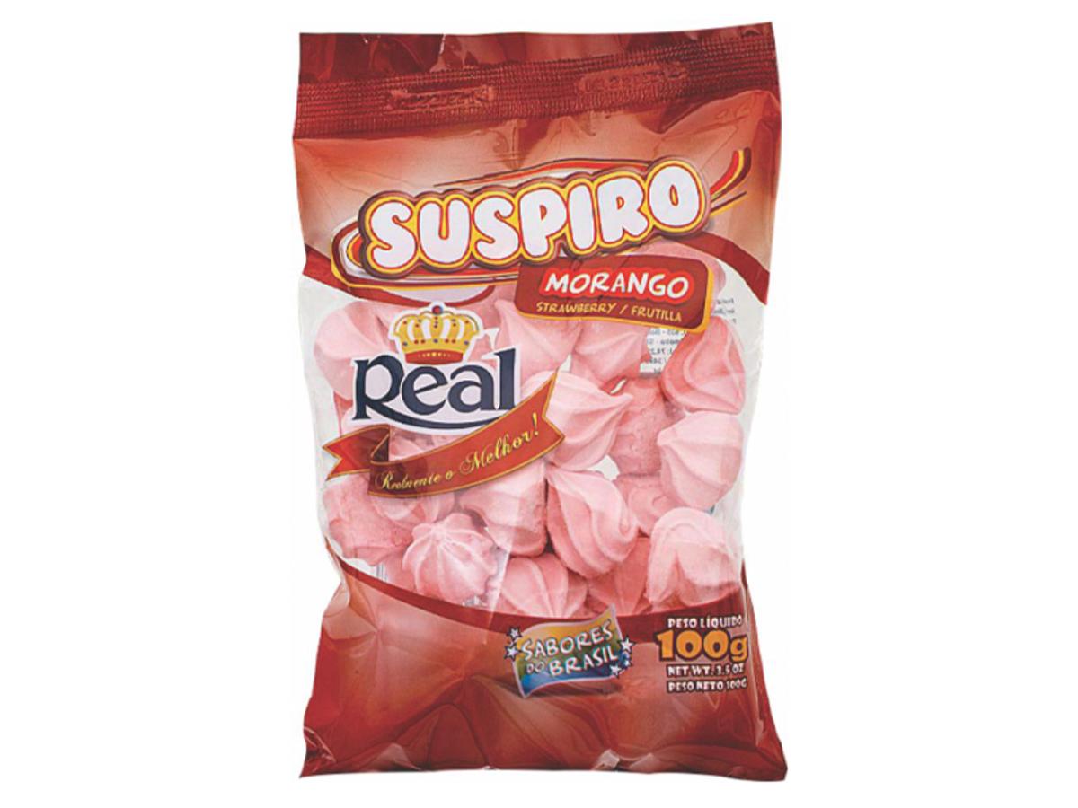 6257-SUSPIRO CASEIRO REAL MORANGO 1X100GR