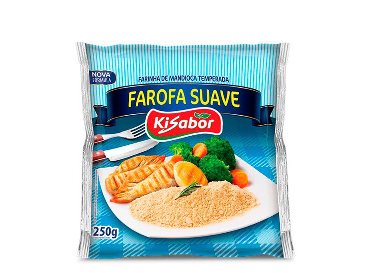 10393-KISABOR FAROFA SUAVE 250GR 1X250GR