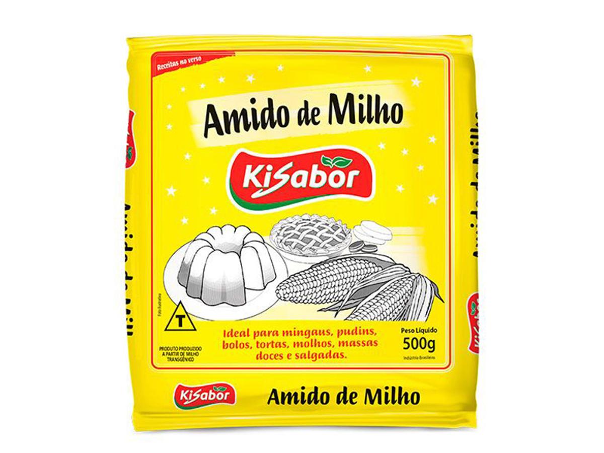 10218-KISABOR AMIDO DE MILHO 500GR 1X500GR