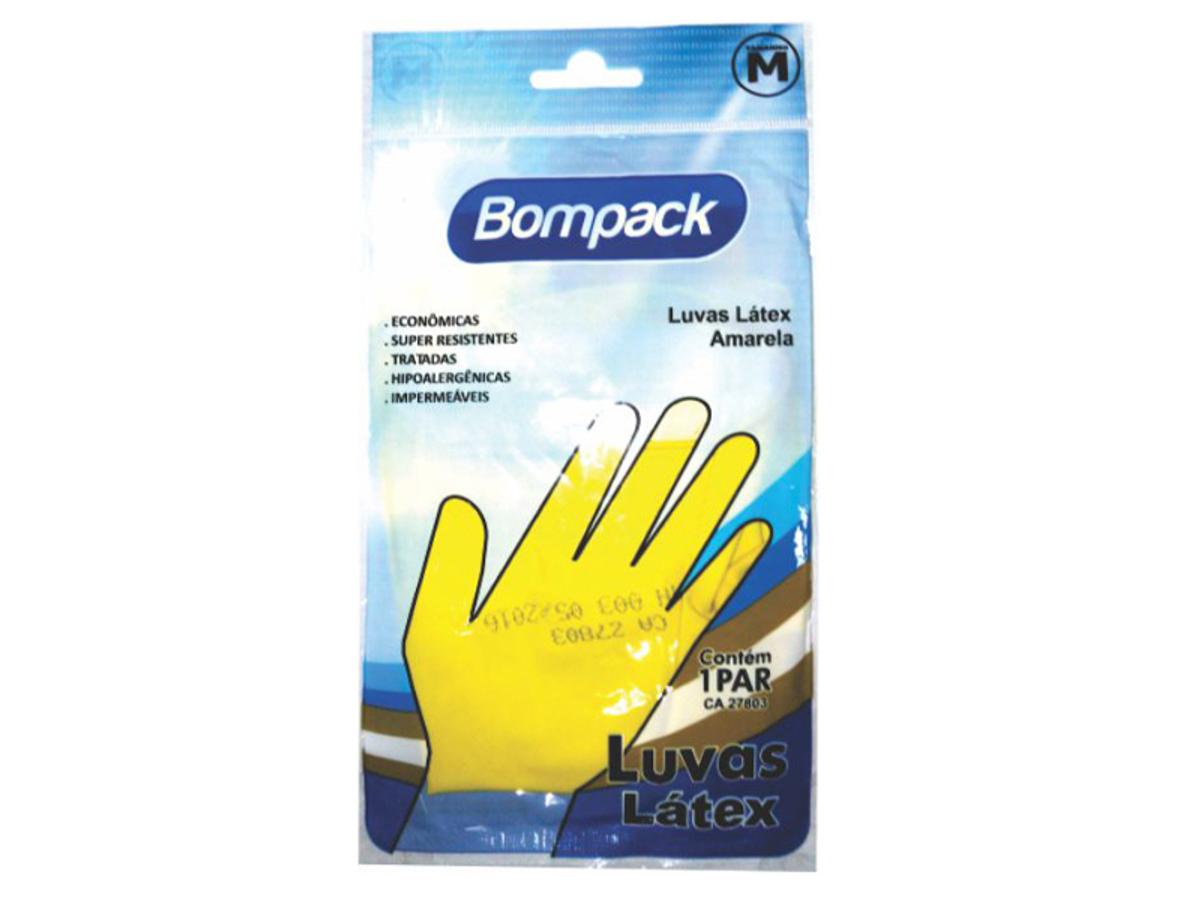 7236-LUVA BOMPACK FORRADAS MULTIUSO M 1X1PAR