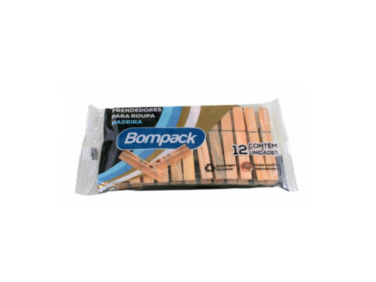 7586 -PRENDEDOR DE ROUPA BOMPACK 1X10UN