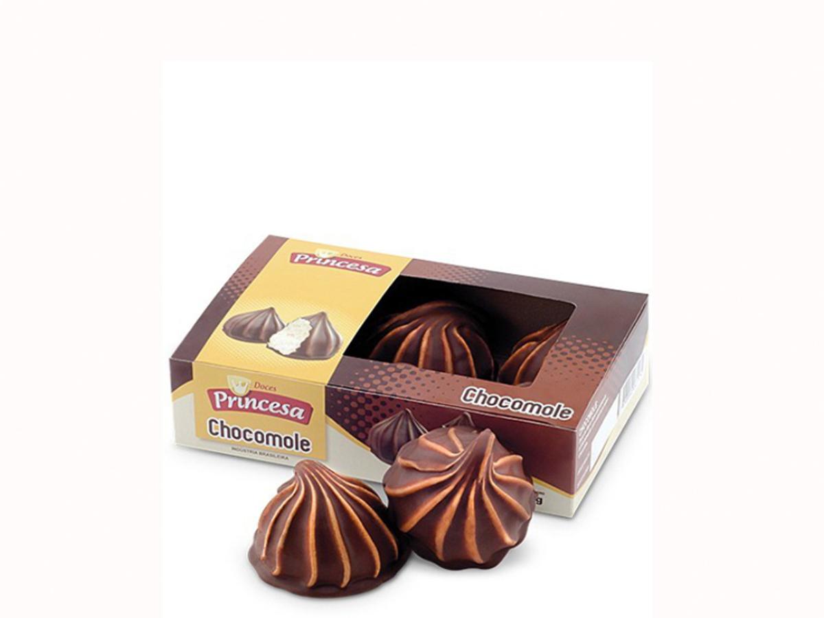 5767-PRINCESA MINI CHOCOMOLE (TETA AO LEITE) 1X100G