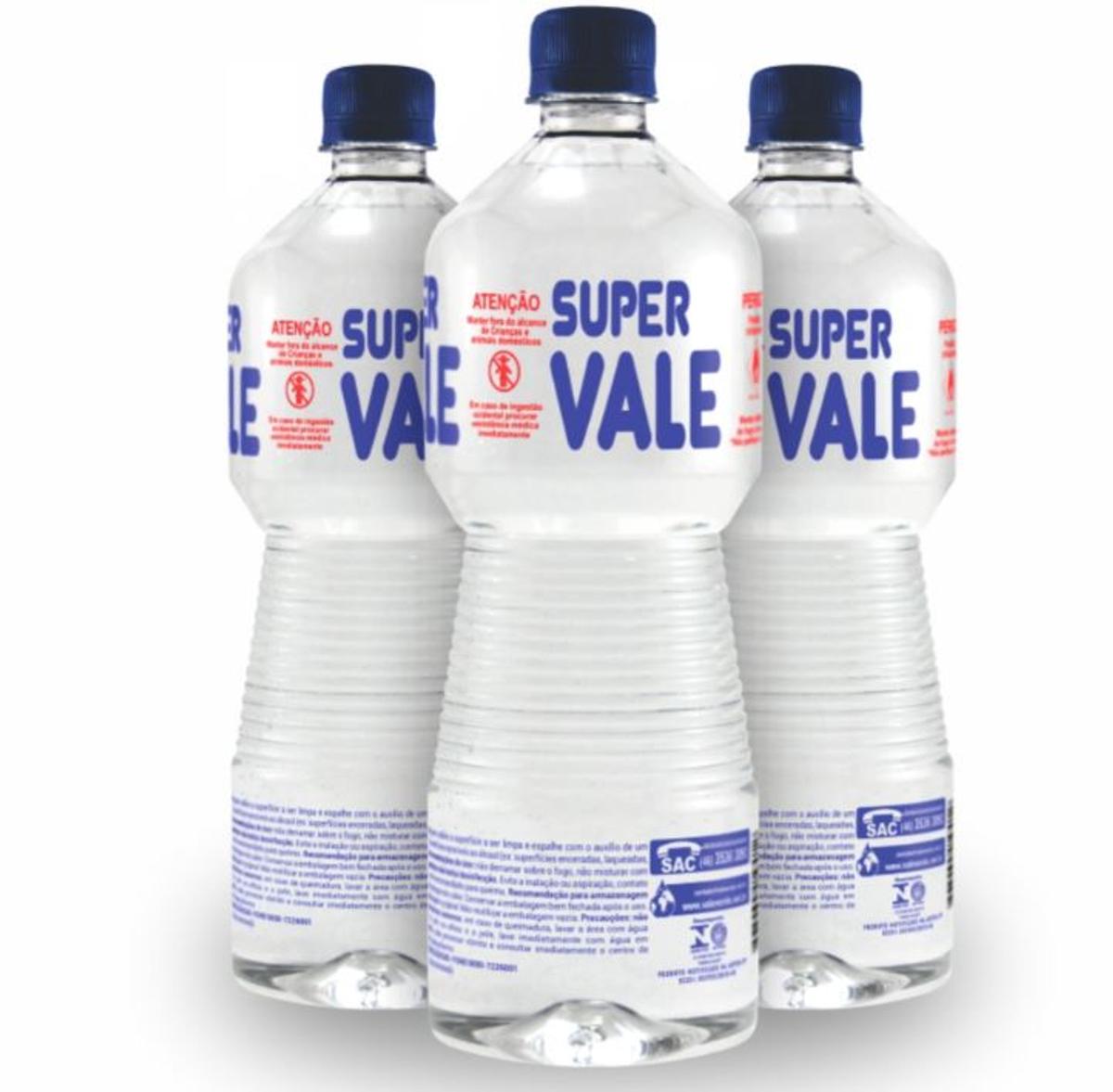 9643 - ALCOOL LIQ. SUPER VALE 70 INPM 1X1LT