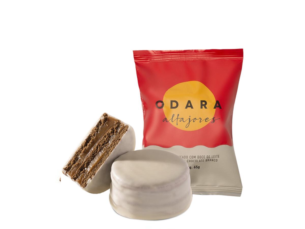 10310-ALFAJOR ODARA CHOC. BRANCO 65GR 1X12X65GR