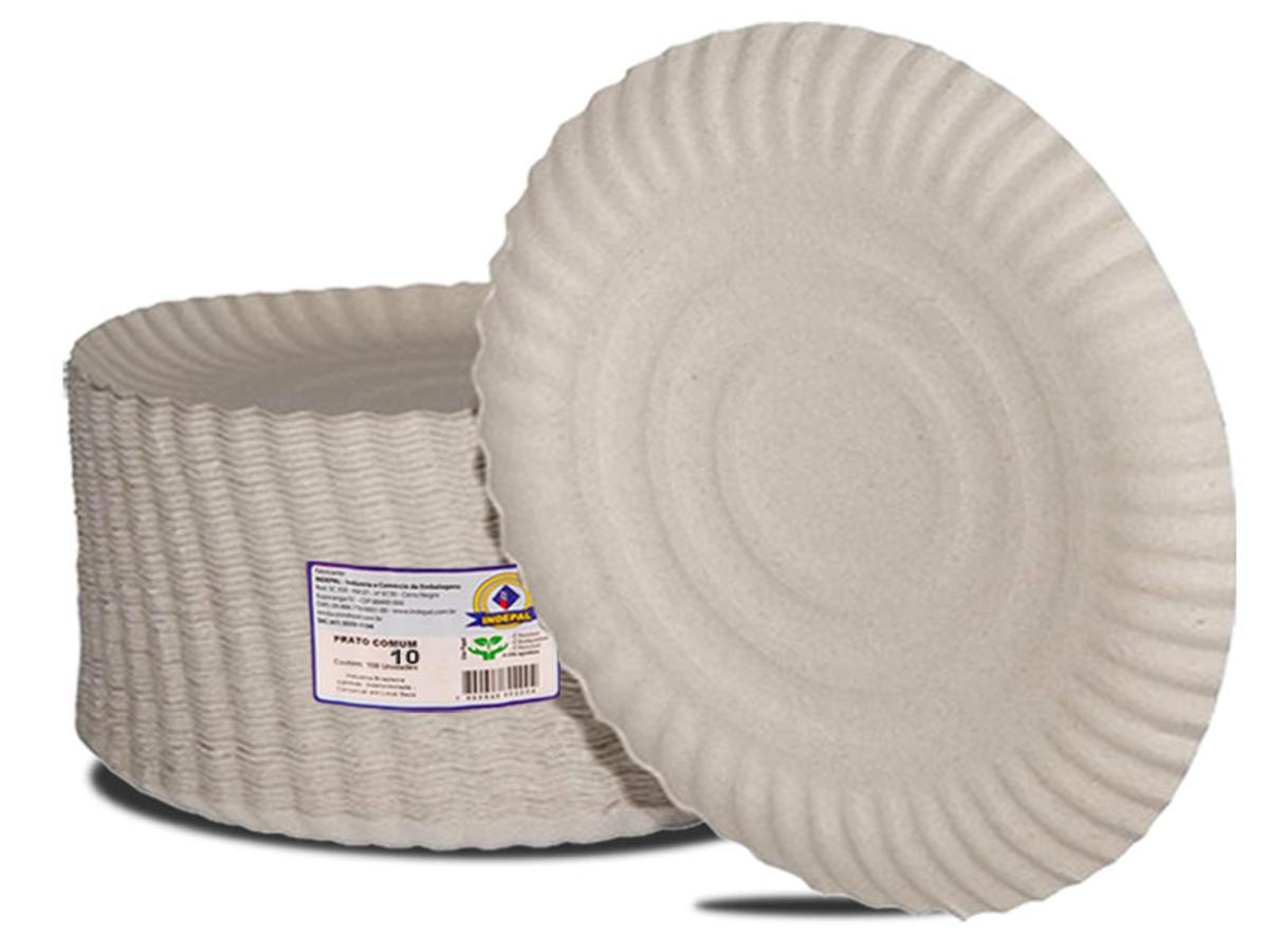 10993 - PRATO PAPELAO INDEPAL N§10 (34CM) C/100 1X100UN